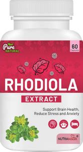 nutramagik Rhodiola Rosea Extract Stress Support Boost Energy & Reduce ...