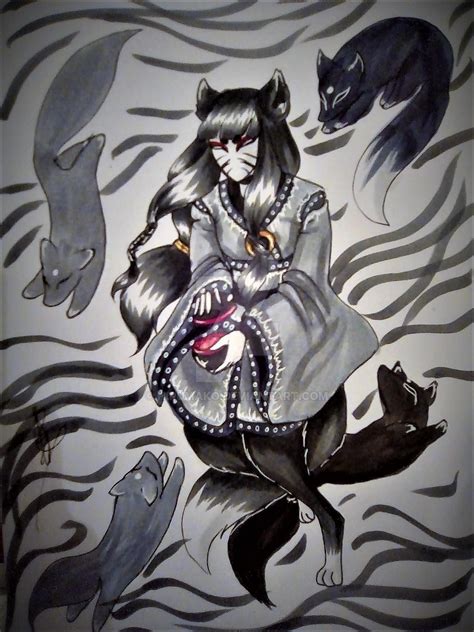 Kitsune and Fox Spirits by Hirumako on DeviantArt