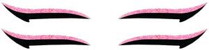 Comet Busters Neon Pink Glitter Eyeliner Stickers (EL030) - Price in ...