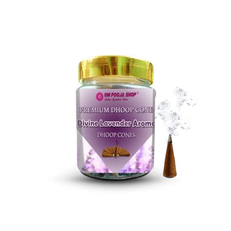 Divine Lavender Aroma Premium Dhoop Cones