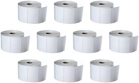 BlackDreams® Self Adhesive Direct Thermal Barcode Labels Stickers 3X2 ...