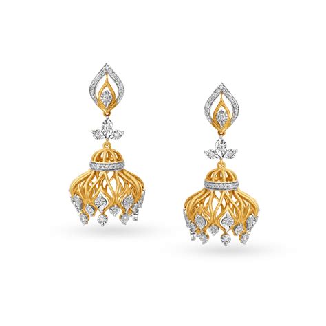 Royal Diamond Jhumka Earrings