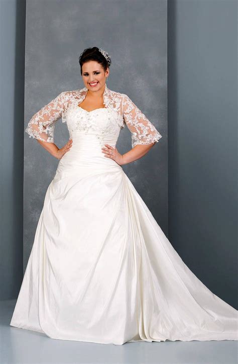 Wedding Dresses For Plus Size With Sleeves at Karen Batey blog