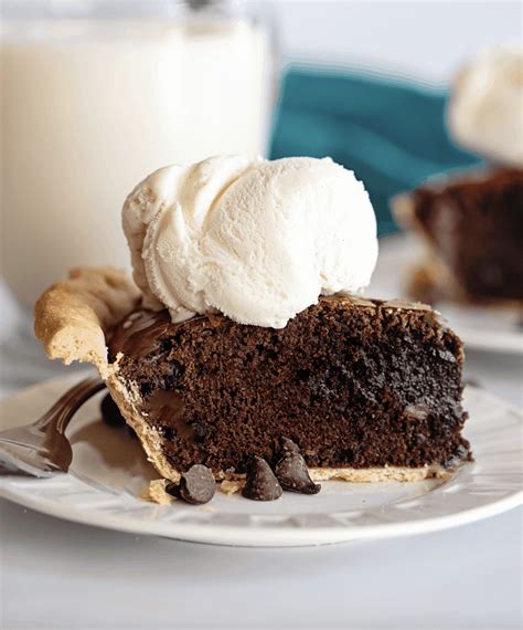 Chocolate Brownie Pie - Southern Plate