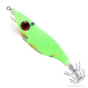 Sougayilang Fishing Lures Shrimp Prawn Lures Luminous for Cuttlefish ...