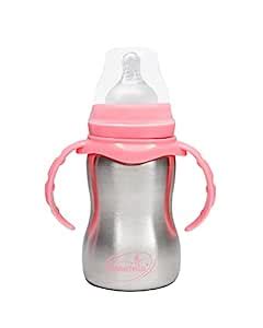 Buy THE LITTLE LOOKERS Stainless Steel Newborn Baby (2 in 1) Sipper ...