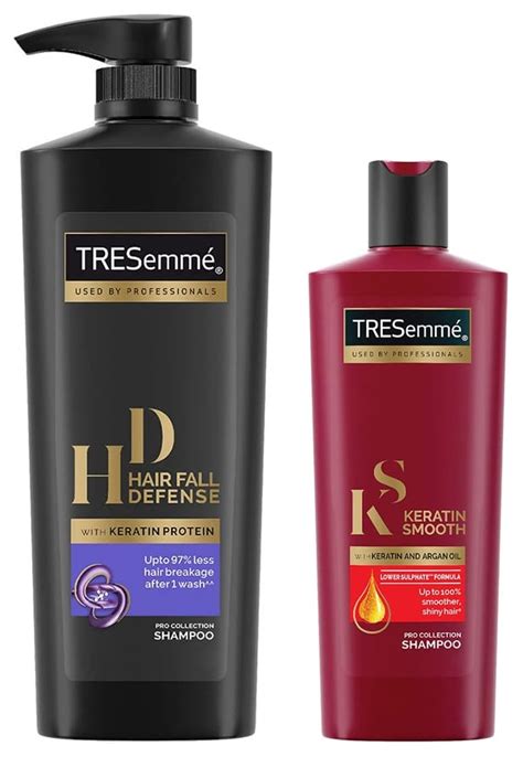 Buy Tresemme Keratin Smooth Shampoo, 340Ml And Hair Fall Defense ...