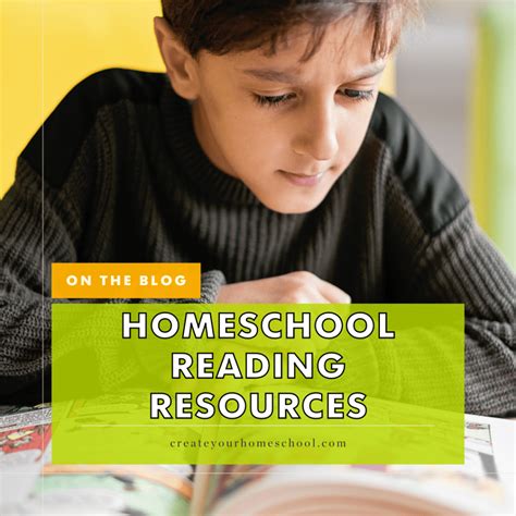 Homeschool Reading Curriculum, Booklists, How-To, and More! - Create ...