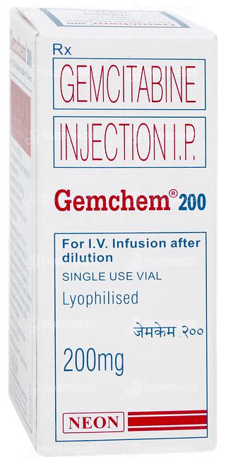 Gemchem 200 Mg Injection 1 - Uses, Side Effects, Dosage, Price | Truemeds