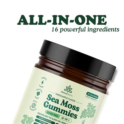 Sea moss gummies Main PDP – Natural Rems