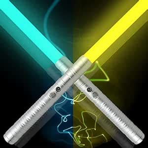 Buy TASKITERY 2PCS FX Dueling Lightsaber RGB 15 Colors&3 Modle Voices ...