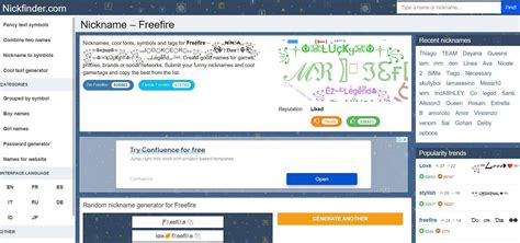 How to generate stylish Free Fire nicknames, pet names, and more in ...