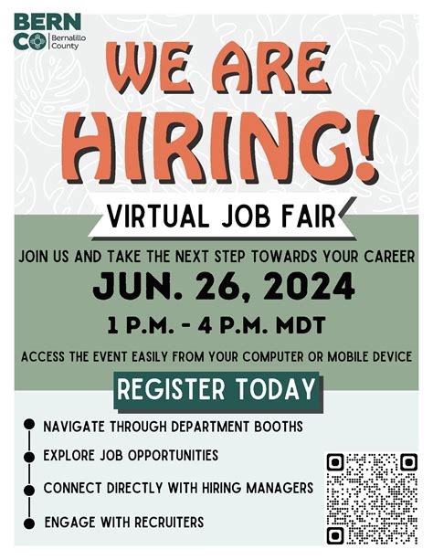 BERNCO Virtual Job Fair - Workforce Connection of Central New Mexico