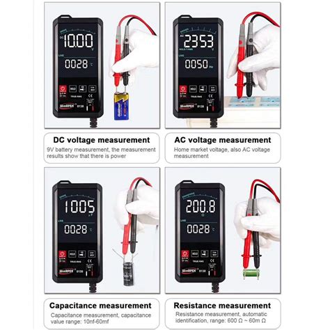 Buy Digital Multimeter Color-touchscreen 6000 Counts Automatic TRMS ...
