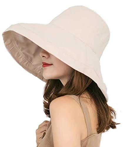 Extra Large Brim of The Sun hat Women's Wide-Brimmed Sun Visor hat ...