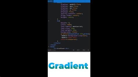 Text Gradient Code CSS 的图像结果