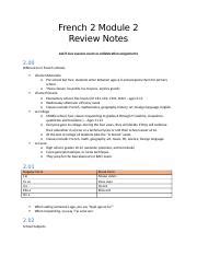 Image result for French Gcq Model Answers Module 2