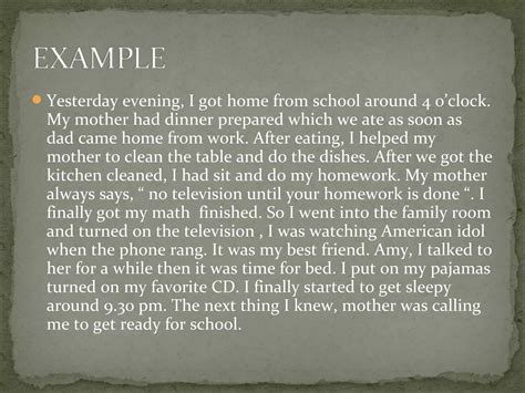 Narrative Paragraph Story Examples 的图像结果