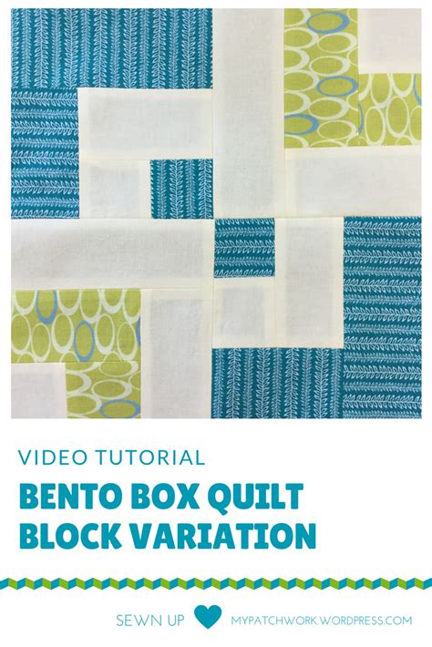 Image result for Bento Box Quilt Block Tutorial