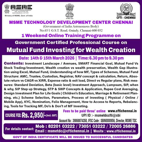 Central Footwear Training Institute - Specialised Courses