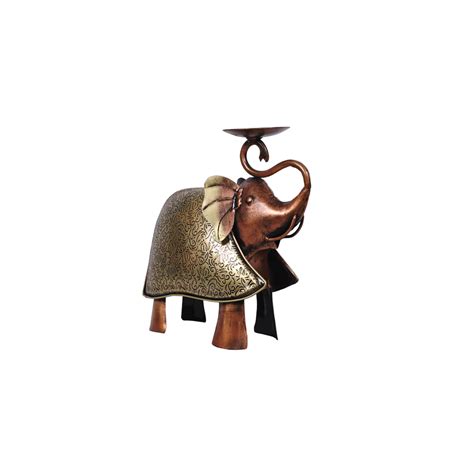 Classic Iron Elephant Deepa Stand – Desiadda Craft Works LLP