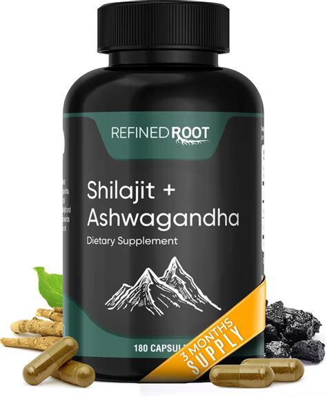 Amazon.com: Gi.Da.Culture Shilajit Ashwagandha Rhodiola Rosea Panax ...
