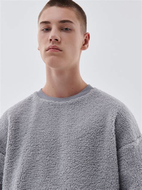 Mikina Farba svetlošedá - CROPP - 7828K-09X