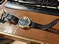 Diesel Leather Master Chief Analog Black Over Sized Dial Men Watch ...