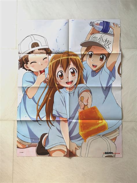 Cells at Work Platelets A2 Size Anime Poster, Hobbies & Toys ...