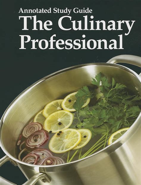 Buy The Culinary Professional: Annotated Study Guide Book Online at Low ...