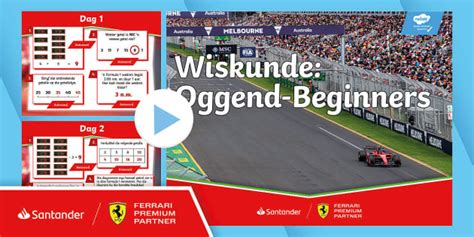 Scuderia Ferrari F1 - Oggend Beginners: Wiskunde (5-7)