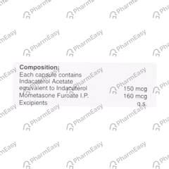 Buy Indamet 160mcg Bottle Of 15 Inhalation Capsules Online & Save Up to ...