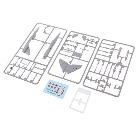 Cyruss 1/144 Scale FR F-1C Fighter Airplane Aircraft Plastic Model Kits ...
