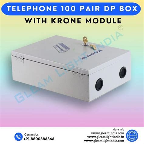 Dp Box - Telephone Dp Box Metal Manufacturer from New Delhi