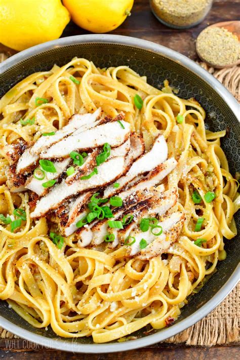 Lemon Pepper Chicken Pasta - Will Cook For Smiles