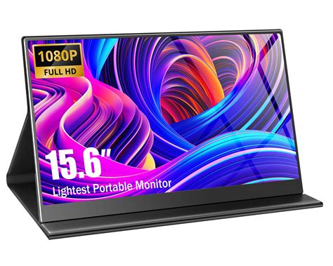 Buy Portable Monitor Extremely Slim&Lightweight 15.6 Inch 1080P USB-C ...