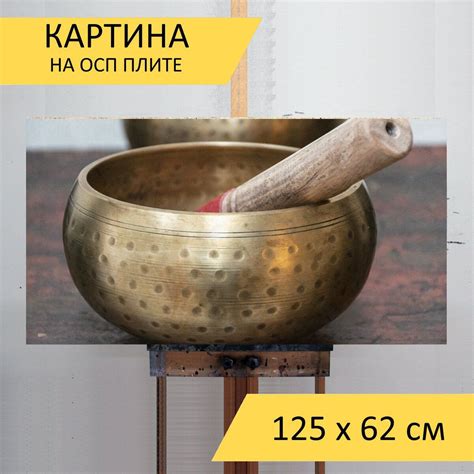 Картина "Тибетский колокольчик, буддисты, звук" для интерьера на стену ...
