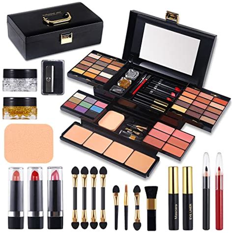 Professional Makeup Kit for Women Full Kit with Mirror 58 Colors All in ...