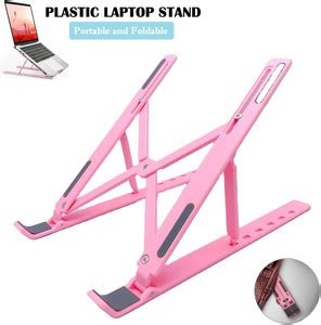 ZURU BUNCH ABS Plastic Adjustable Foldable Laptop Stand Folding ...
