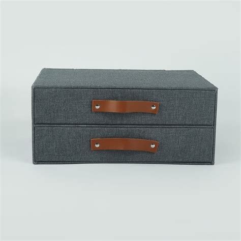 Buy Regan Farmlyn Fabric 2-Tier Storage Drawers from Home Centre at ...