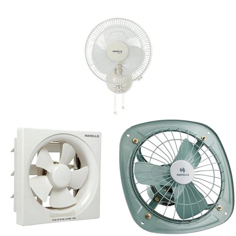 Havells Dzire High Speed 300mm Wall Fan (Light Grey) Ventil Air DX ...