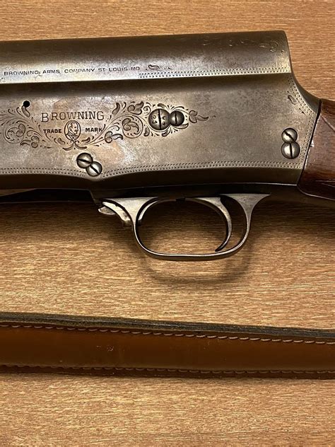 Browning A5 12 ga. Shotgun Serial Number Tables with Photos