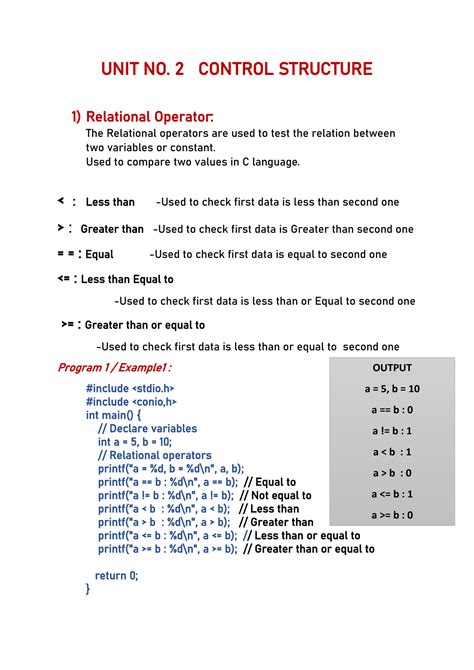 Control Structures C Programming 的图像结果
