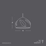 Buy Ceiling Light Fixtures | Folio Domical Pendant Lamp | Shop at The ...