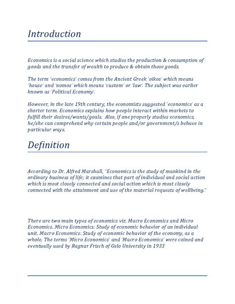 Economics - Introduction Economics is a social science which studies ...