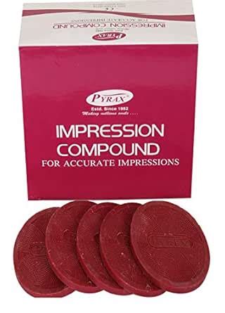 PYRAX Dental Impression Compound Combo Pack (2 Box) : Amazon.in ...