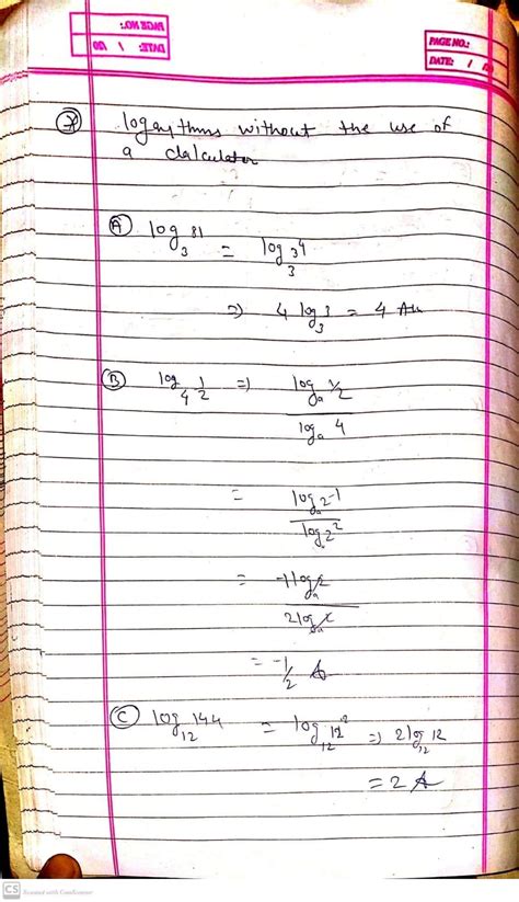Image result for Log Functions Pre-Calc Practice Problems