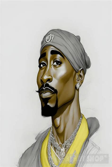 Tupac Portrait Drawing 的图像结果