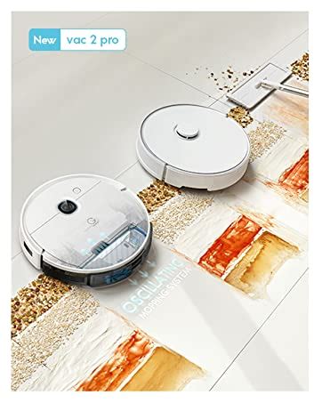 ECOVACS DEEBOT OZMO 950 2-in-1 Robotic Vacuum Cleaner with Smart Navi 3 ...