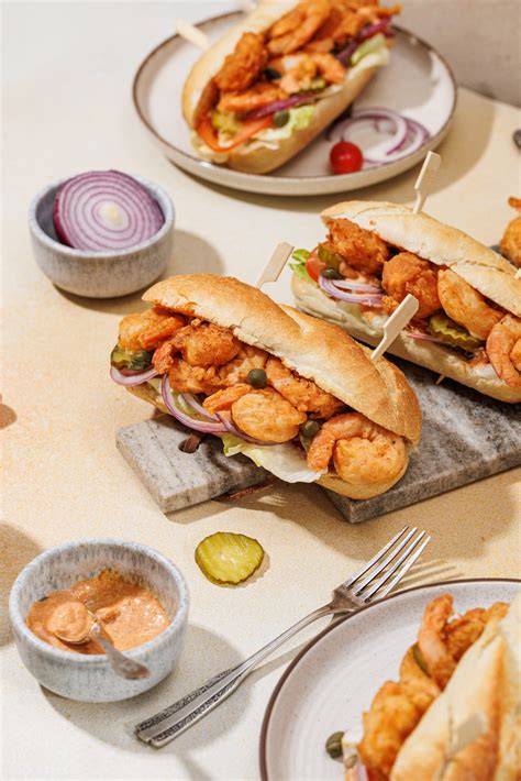 Shrimp Po Boy Sandwiches - Slimming Violet - Recipes & Cooking Advice